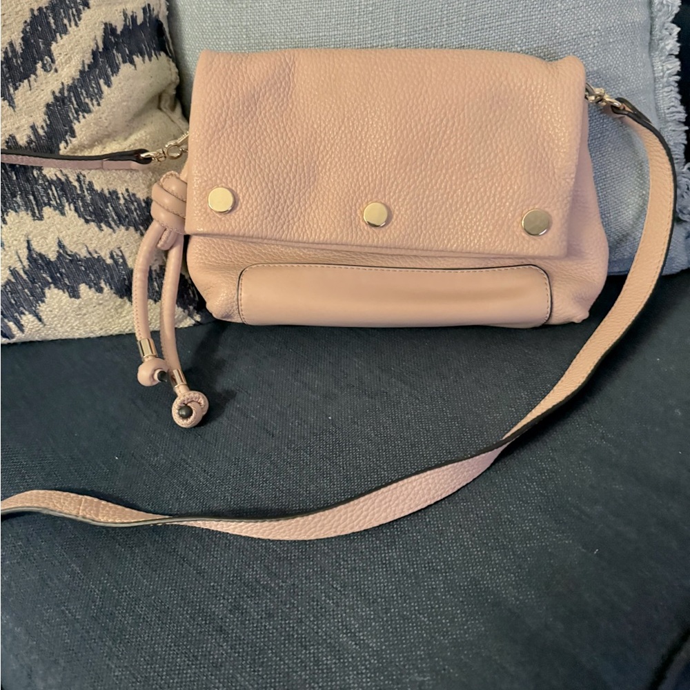 Vince Camino leather blush pink purse